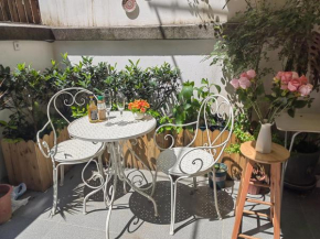 Shanghai Historical Art BNB with garden courtyard near Nanjing Road